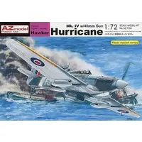 1/72 Scale Model Kit - Fighter aircraft model kits / Hawker Hurricane