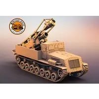 1/72 Scale Model Kit (1/72 日・試製四式重迫撃砲(ハト車) 3Dプリントモデル ガレージキット [PD72358])