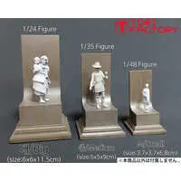1/48 Scale Model Kit - Back Wall Figure Base