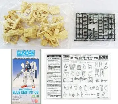 Gundam Models - MOBILE SUIT GUNDAM / RX-79BD-3 Blue Destiny Unit 3