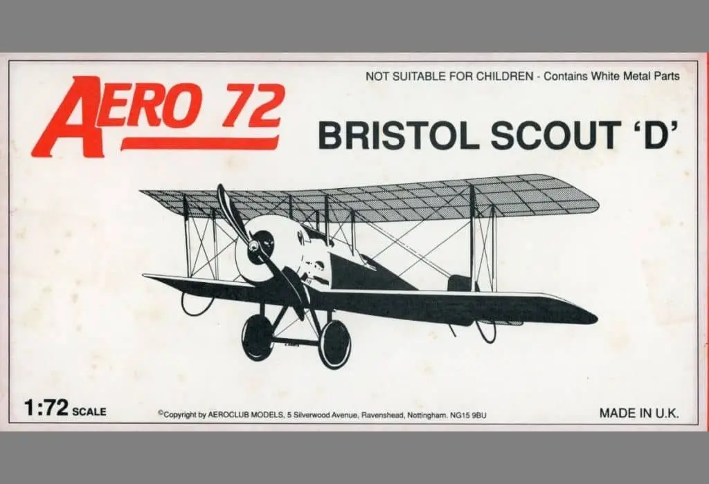 1/72 Scale Model Kit - Aircraft / Bristol Scout