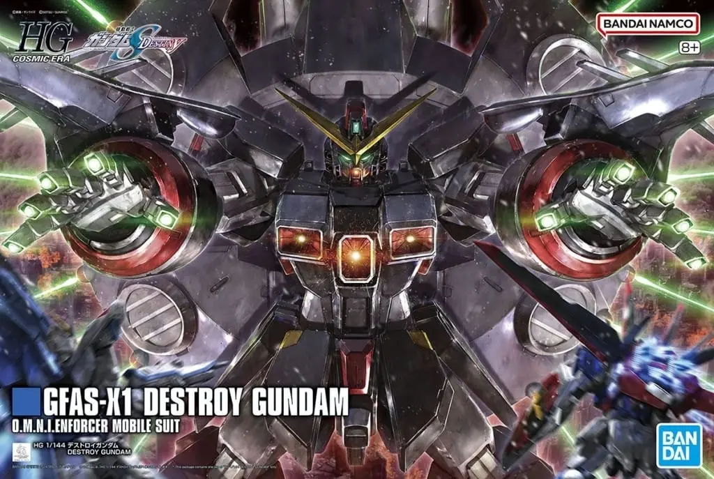 HGCE GFAS-X1 Destroy Gundam  Model Kit