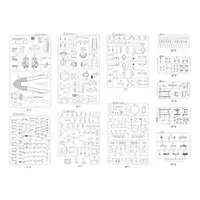 1/350 Scale Model Kit - Warship plastic model kit / Japanese Battleship Yamato