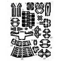 1/700 Scale Model Kit - Etching parts