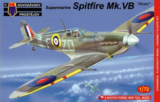 1/72 Scale Model Kit - Fighter aircraft model kits / Supermarine Spitfire