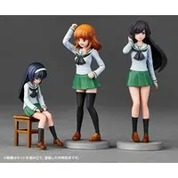 1/24 Scale Model Kit - GIRLS-und-PANZER / Takebe Saori & Isuzu Hana & Reizei Mako