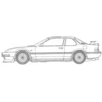 1/24 Scale Model Kit - Honda / Honda Prelude