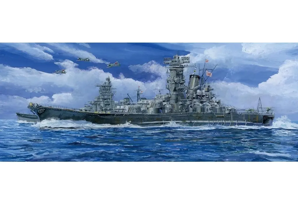 1/700 Scale Model Kit - Warship plastic model kit / Japanese Battleship Yamato