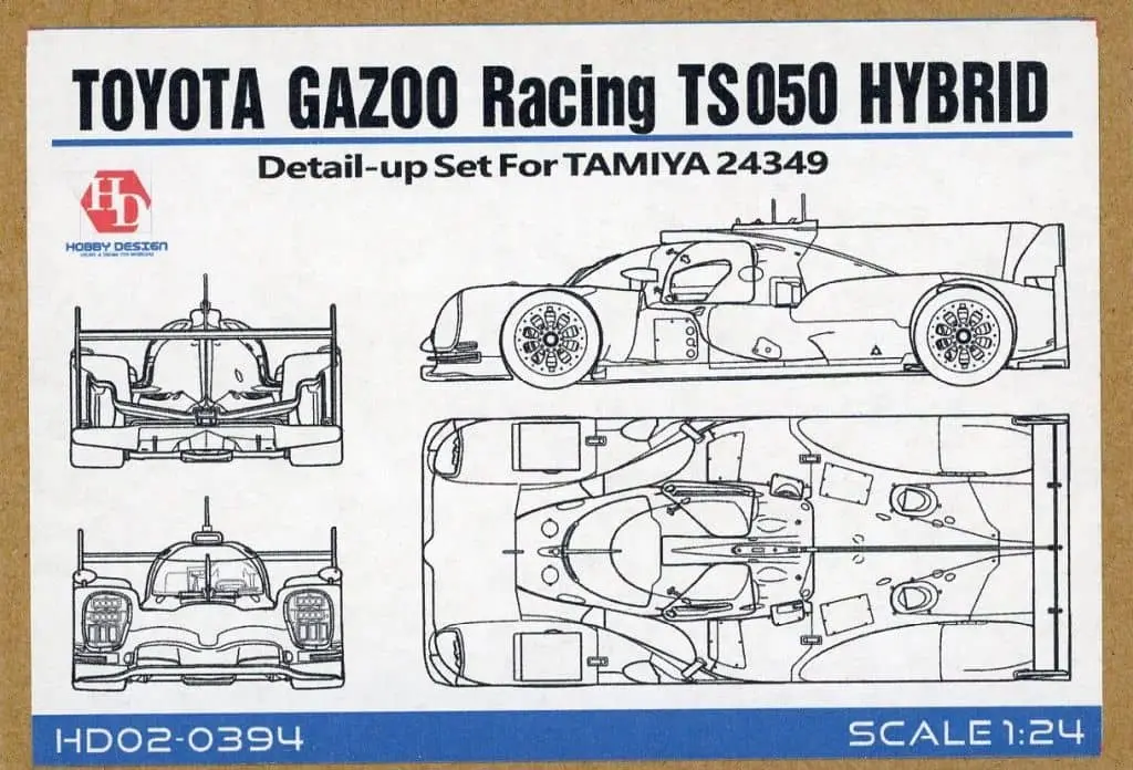 1/24 Scale Model Kit - Detail-Up Parts