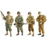 1/35 Scale Model Kit - American & British Soldiers, Normandy Lan