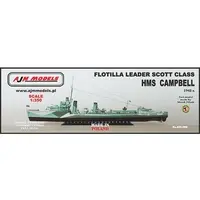 1/350 Scale Model Kit - Warship plastic model kit