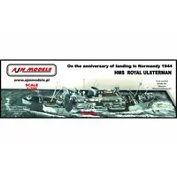 1/700 Scale Model Kit - Warship plastic model kit