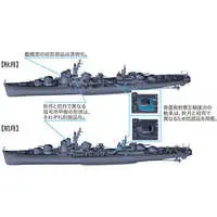 1/700 Scale Model Kit - Warship plastic model kit