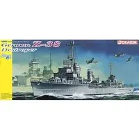 1/350 Scale Model Kit - Warship plastic model kit