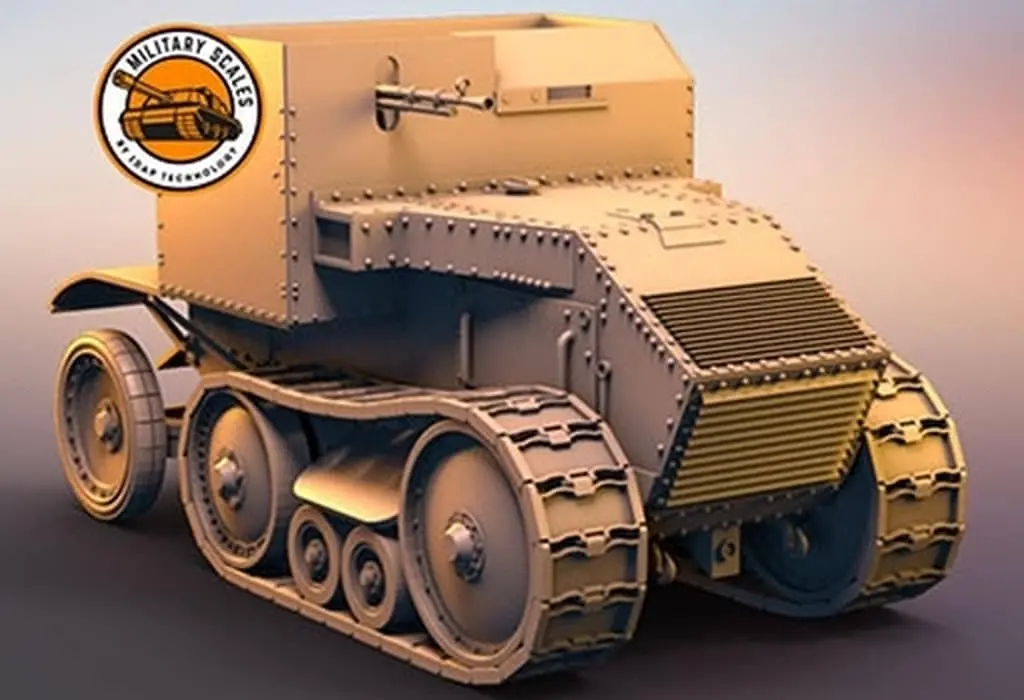 1/72 Scale Model Kit - Tank