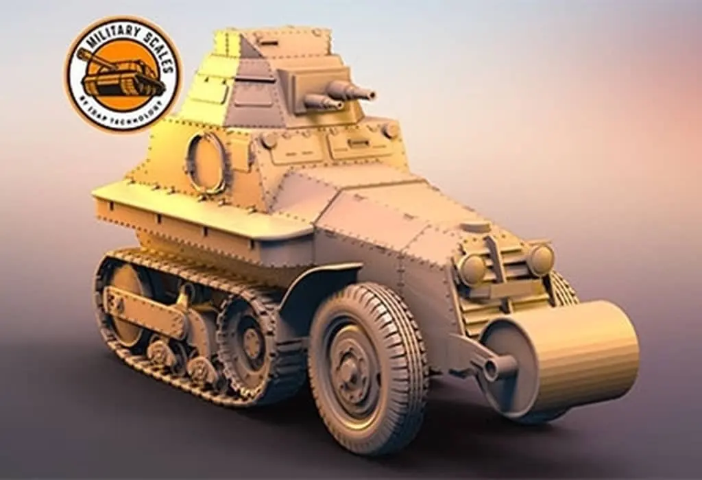 1/48 Scale Model Kit - Tank