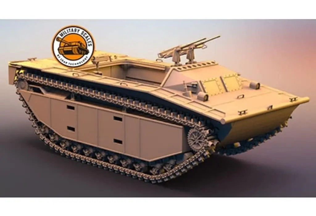 1/72 Scale Model Kit - Tank