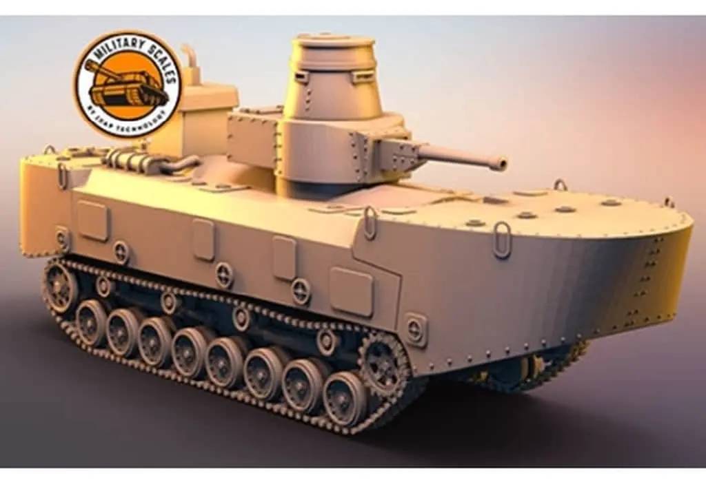 1/72 Scale Model Kit - Tank