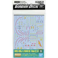 1/100 Scale Model Kit - Gundam Decal