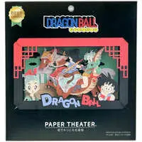 PAPER THEATER - DRAGON BALL / Bulma & Son Goku