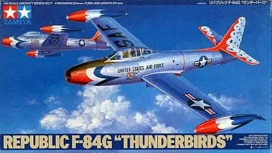 1/48 SCALE REPUBLIC F-84G "THUNDERBIRDS" Model Kit