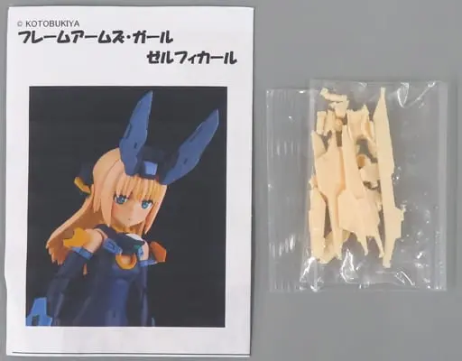 Plastic Model Parts - Garage Kit - Plastic Model Kit - FRAME ARMS GIRL / Baselard