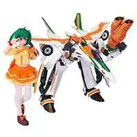 Plastic Model Kit - MACROSS Frontier / VF-25F Messiah Valkyrie & Ranka Lee