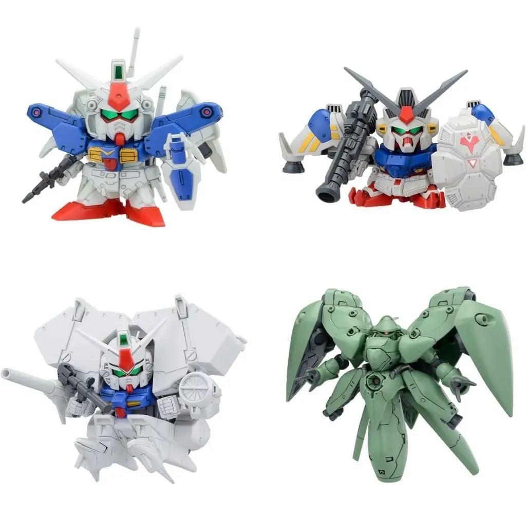 Gundam Models - MOBILE SUIT GUNDAM 0083 / Gundam GP-01-Fb & Neue Ziel & Gundam GP03D & RX-78GP02A Gundam