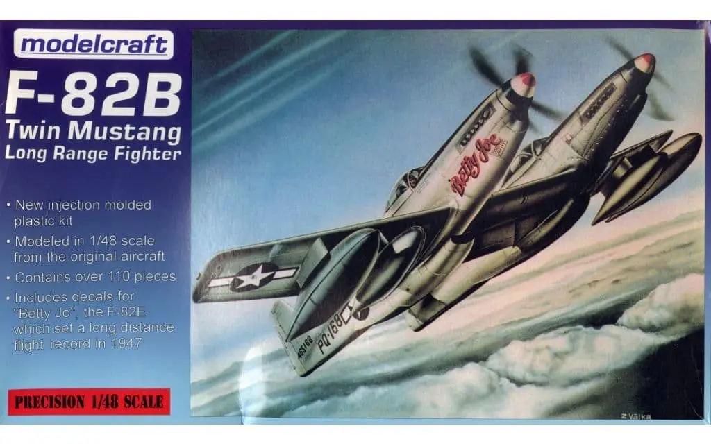 1/48 Scale Model Kit - Fighter aircraft model kits / North American F-82 Twin Mustang