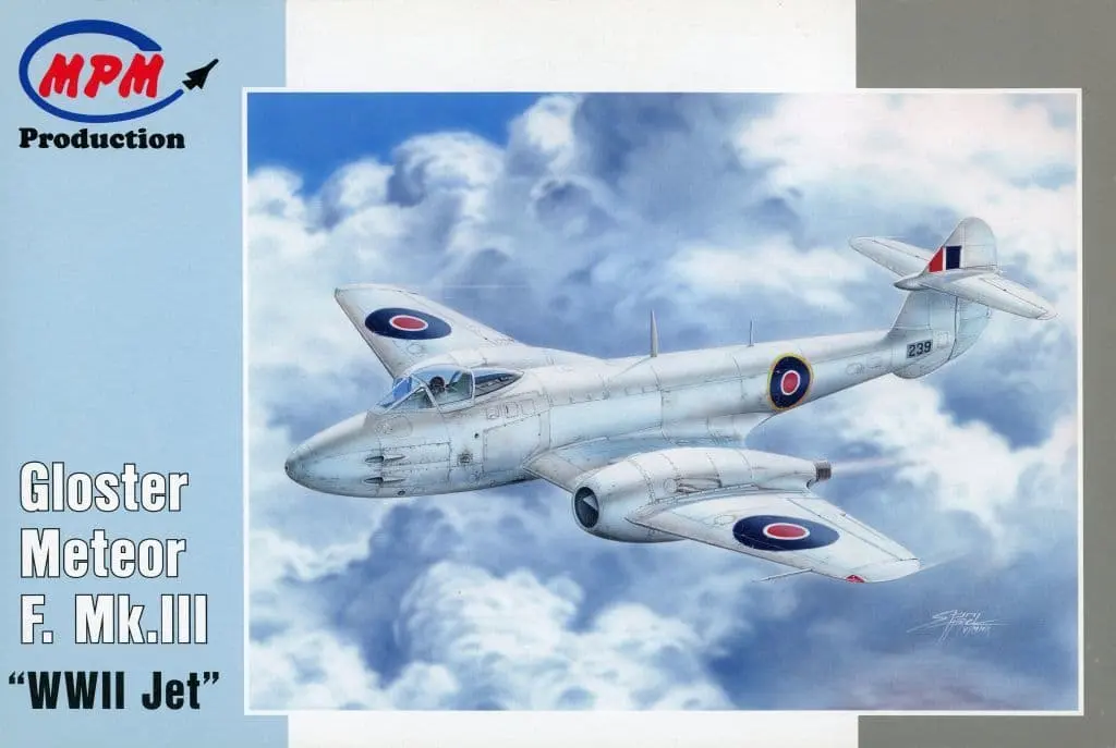 1/72 Scale Model Kit - Fighter aircraft model kits / Gloster Meteor