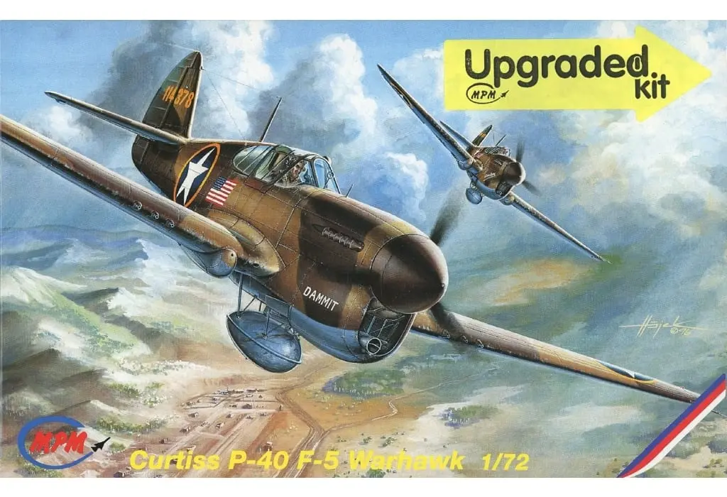 1/72 Scale Model Kit - Fighter aircraft model kits / Curtiss P-40