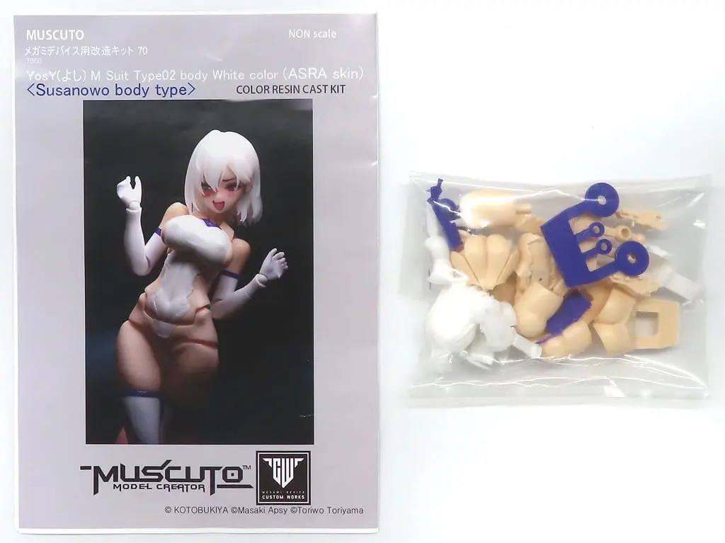 Plastic Model Parts - Resin cast kit - MEGAMI DEVICE
