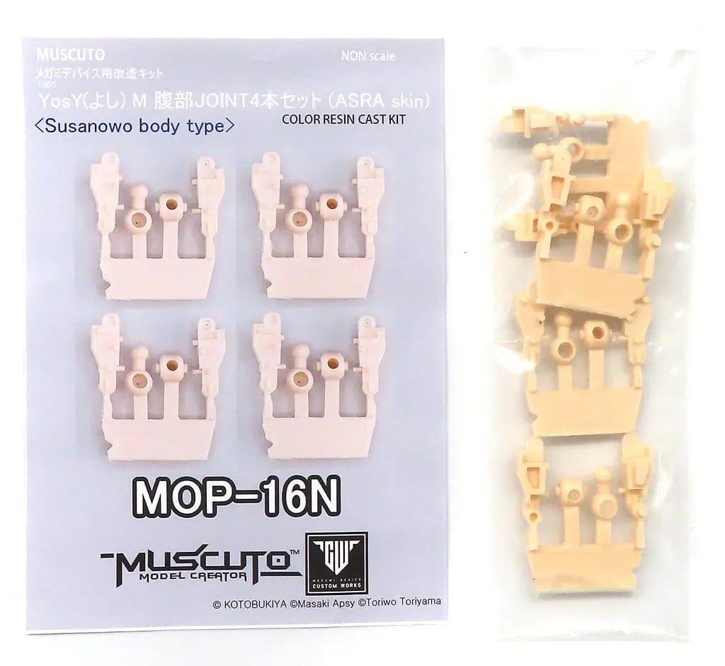 Plastic Model Parts - Resin cast kit - MEGAMI DEVICE