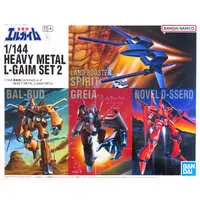 1/144 Scale Model Kit - Heavy Metal L-Gaim / Greia & Novel D-Sserd