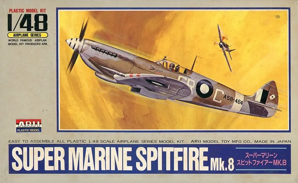 1/48 Scale Model Kit - Fighter aircraft model kits / Supermarine Spitfire