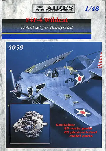 1/48 Scale Model Kit - Grade Up Parts / Grumman F4F Wildcat