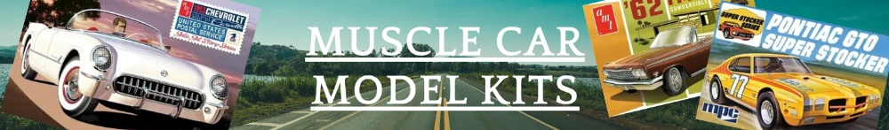 Muscle car model kits