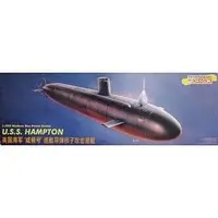 1/350 Scale Model Kit - Submarine / USS Hampton