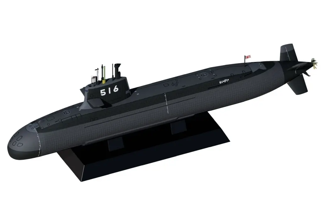 1/350 Scale Model Kit - Submarine