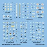 1/144 Scale Model Kit - Detail-Up Parts