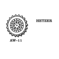 1/35 Scale Model Kit - Grade Up Parts / Hetzer