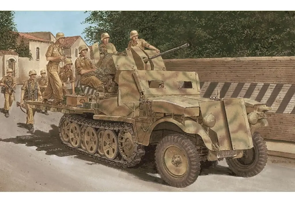 1/35 Scale Model Kit - Half-track