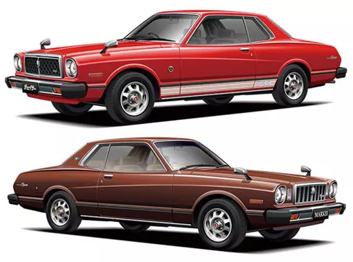 1/24 TOYOTA MX41 MARK2/CHASER '79 Model Kit