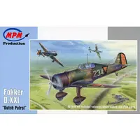 1/72 Scale Model Kit - Fighter aircraft model kits / Fokker D.XXI