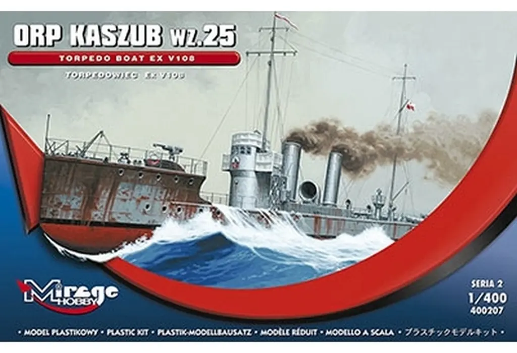 1/400 Scale Model Kit - Torpedo Boat