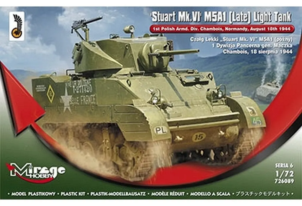 1/72 Scale Model Kit - Tank