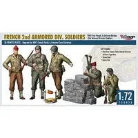 1/72 Scale Model Kit (1/72 自由フランス軍兵士5体+機材・WW2・3Dプリント [MR720013])