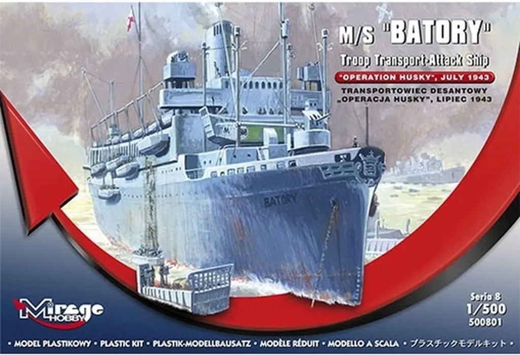 1/500 Scale Model Kit - Transport ship