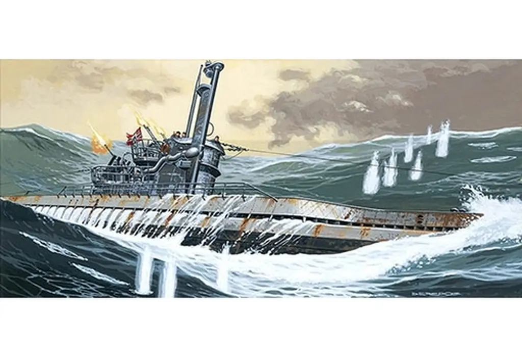 1/400 Scale Model Kit - Submarine