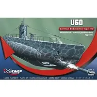 1/400 Scale Model Kit (1/400 独・U60小型潜水艦タイプIIC [MR400205])